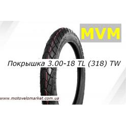 Покрышка 3.00-18 TL (L318) "Mototech"   